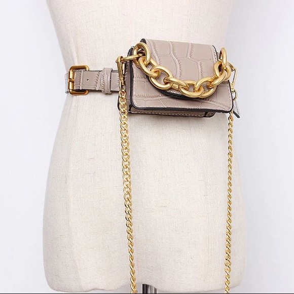 Mini Crossbody Waist Chain Hand Bag - Picture 3 of 7